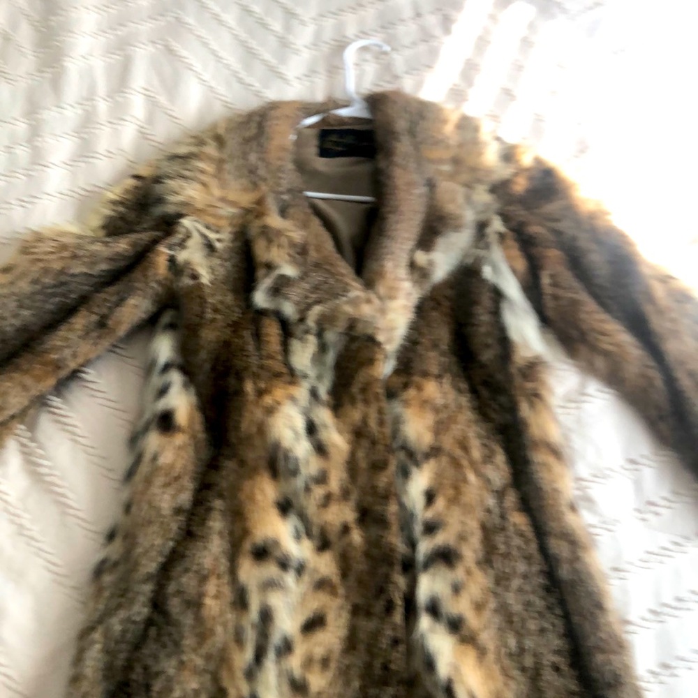Real fur LYNX!!!!! Rare!